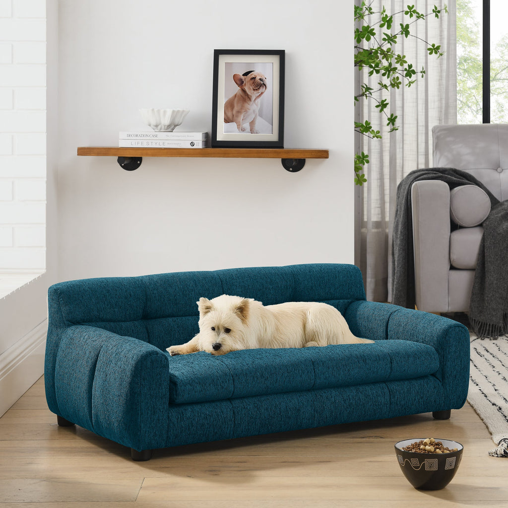 Pet Sofa with Backrest and Armrests
